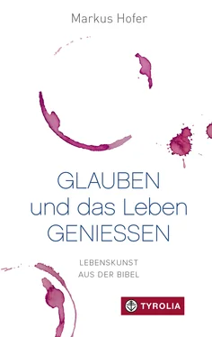 Markus Hofer Glauben und das Leben genießen обложка книги