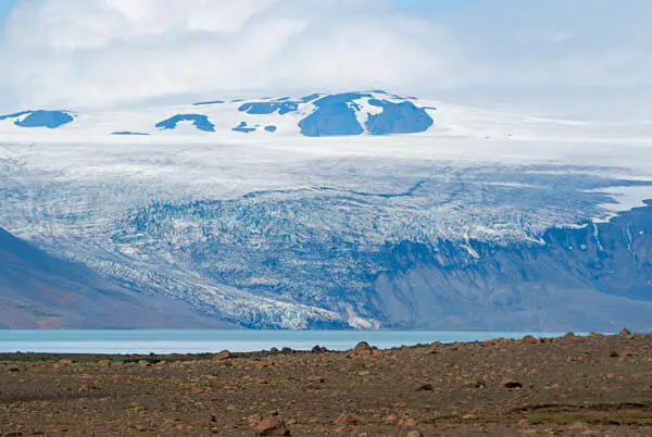 Langjökull Gletscher zum Greifen nahe Merkmal Nummer 1 Einem Isländer wird - фото 11