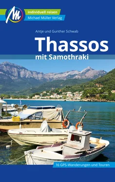 Thomas Schröder Thassos Reiseführer Michael Müller Verlag обложка книги