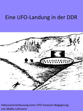 Mattis Lühmann Eine UFO-Landung in der DDR обложка книги
