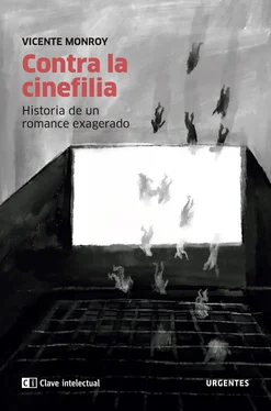 Vicente Monroy Contra la cinefilia обложка книги