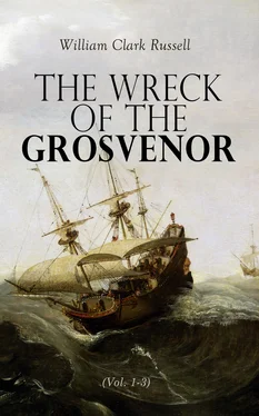 William Clark Russell The Wreck of the Grosvenor (Vol. 1-3) обложка книги