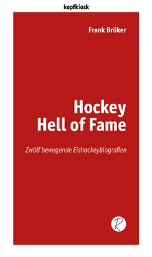 Frank Bröker Hockey Hell of Fame обложка книги