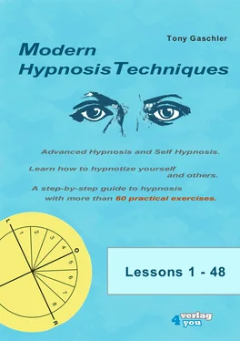 Tony Gaschler MODERN HYPNOSIS TECHNIQUES. Advanced Hypnosis and Self Hypnosis обложка книги