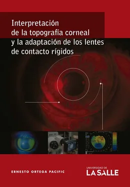 Ernesto Ortega Pacific Interpretación de la topografía corneal y la adaptación de los lentes de contacto rígidos обложка книги