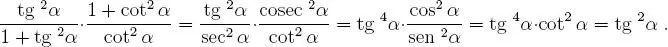 Problema 1614 Sabiendo que hallar los valores de sen α tg α cot α sec α y - фото 83