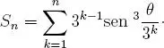 Solución Se sabe que sen 3 α 3sen α 4sen 3 α de ello hagamos - фото 573