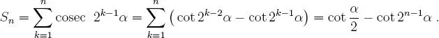 Problema 2949 Calcular la sumatoria Solución Se sabe que sen 3 α - фото 572