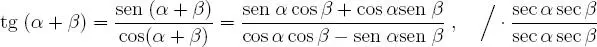 al hacer esta amplificación por sec α sec β llegamos a luego - фото 119