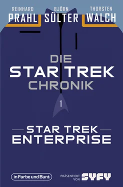 Björn Sülter Die Star-Trek-Chronik - Teil 1: Star Trek: Enterprise обложка книги