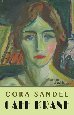 Cora Sandel Café Krane обложка книги