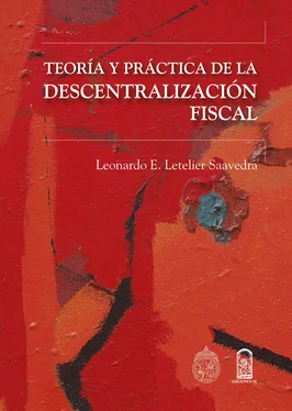 Leonardo Letelier Saavedra Teoría y práctica de la descentralización fiscal обложка книги