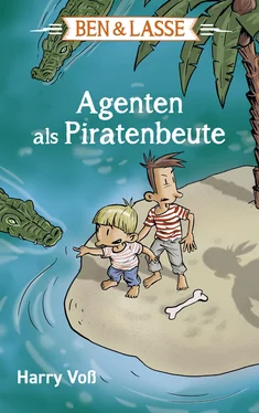 Harry Voß Ben und Lasse - Agenten als Piratenbeute обложка книги