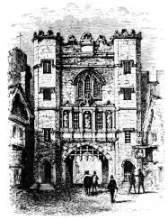 The Gate are the figures of Justice Mercy and Truth Newgate he - фото 11