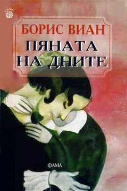 Борис Виан Пяната на дните обложка книги