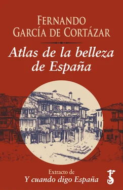 Fernando García de Cortázar Atlas de la belleza de España  обложка книги