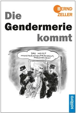 Bernd Zeller Die Gendermerie kommt обложка книги