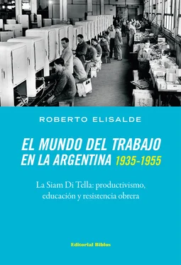 Roberto Elisalde El mundo del trabajo en la Argentina 1935-1955 обложка книги