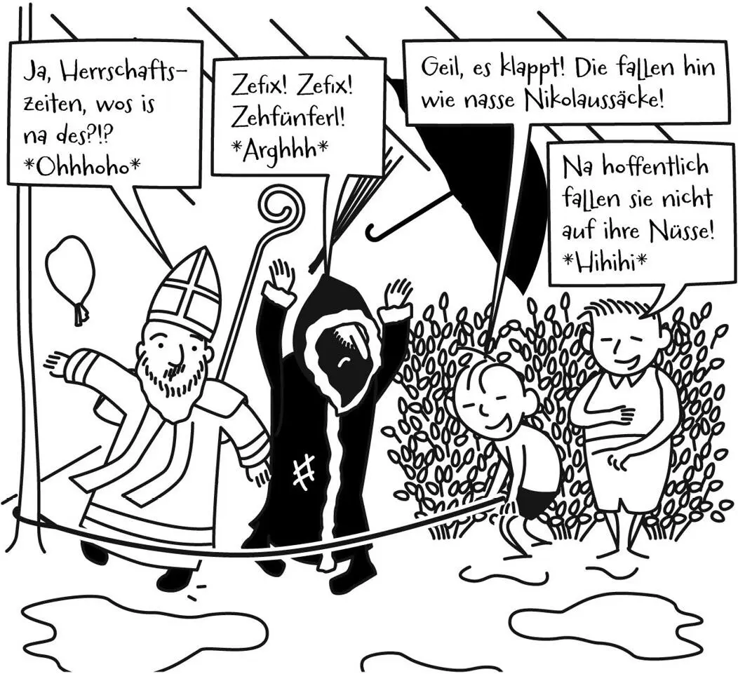 Genau in dem Bereich vor dem Seil haben ich und Hansi vorher noch etwas mehr - фото 4