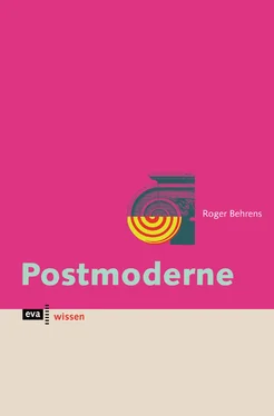 Roger Behrens Postmoderne обложка книги