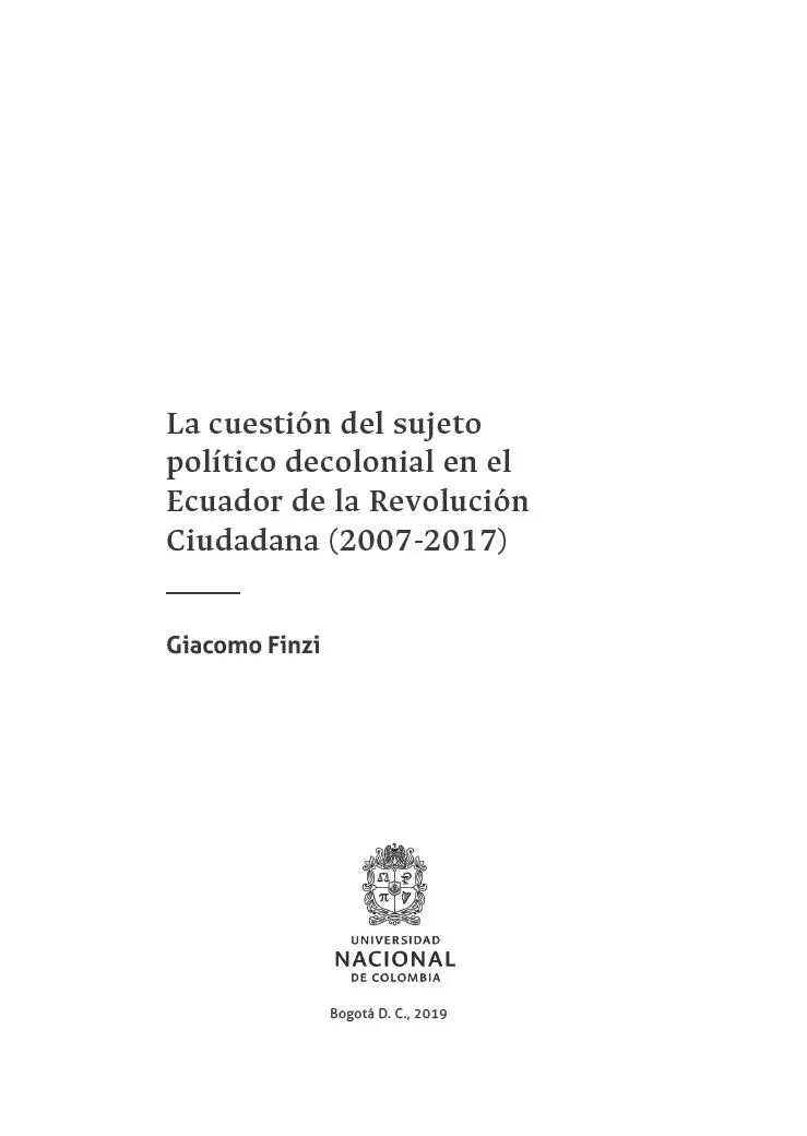 Catalogación en la publicación Universidad Nacional de Colombia Finzi Giacomo - фото 2