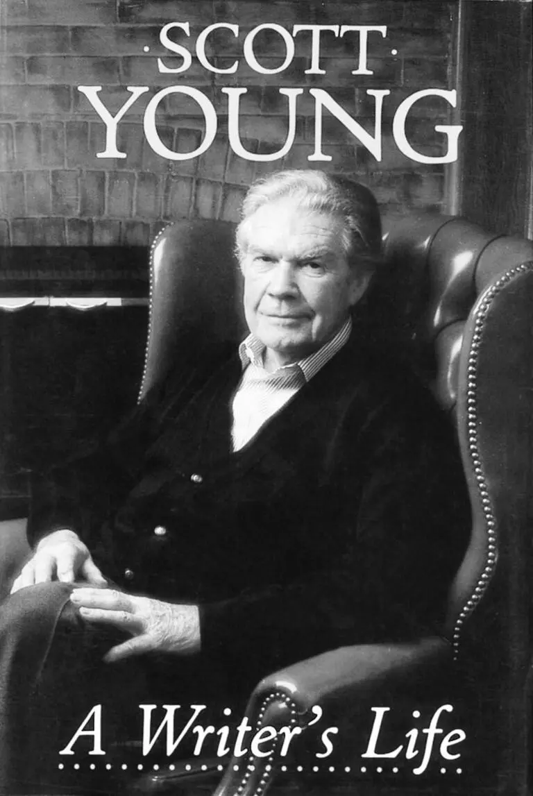 Scott Young en la portada de su autobiografía de 1994 A Writers Life Es un - фото 1