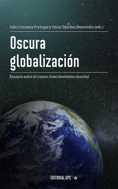 Oscar Sánchez Benavides Oscura globalización обложка книги