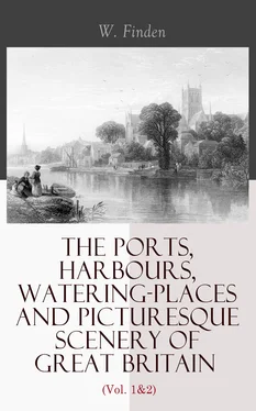 W. Finden The Ports, Harbours, Watering-places and Picturesque Scenery of Great Britain (Vol. 1&2) обложка книги