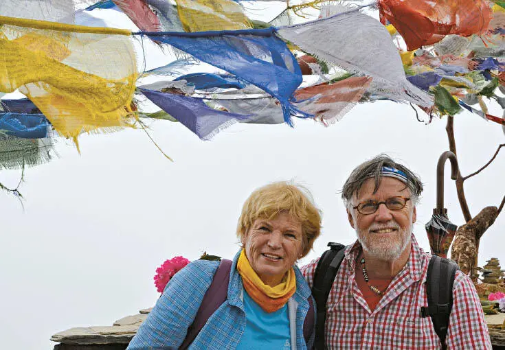 Eine Seilschaft fürs Leben Edith und Wolfgang Nairz Lama Anagarika Govinda - фото 3