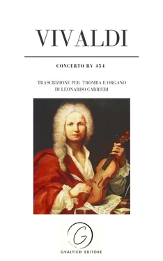 Antonio Vivaldi - Leonardo Carrieri Vivaldi - Concerto RV 454 обложка книги