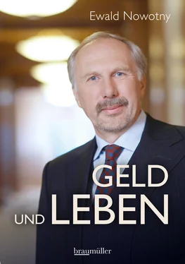 Ewald Nowotny Geld und Leben обложка книги