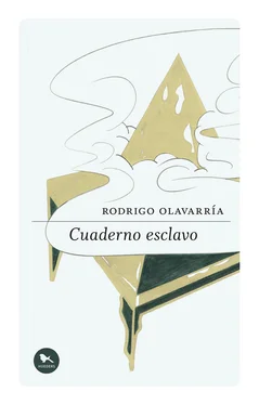 Rodrigo Olavarría Cuaderno esclavo обложка книги