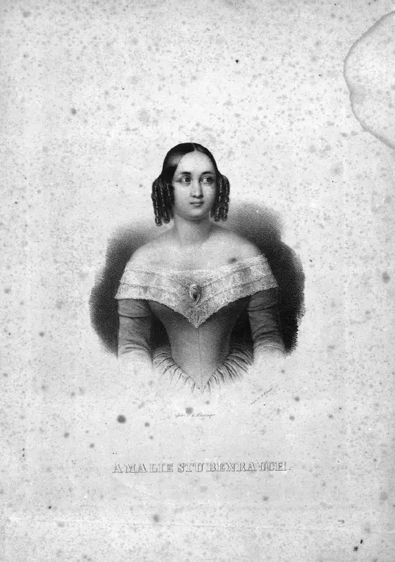 Abb 2 Amalie von Stubenrauch Lithographie von Friedrich Bernhard Elias um - фото 4
