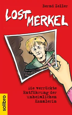 Bernd Zeller Lost Merkel обложка книги