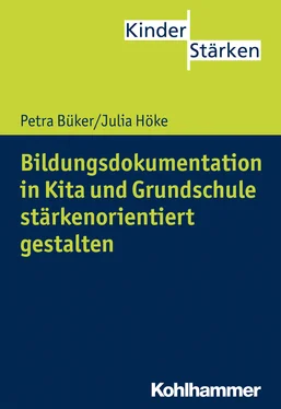 Petra Büker Bildungsdokumentation in Kita und Grundschule stärkenorientiert gestalten обложка книги