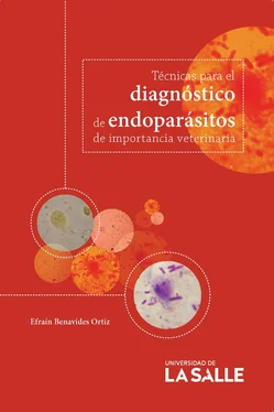 Efraín Benavides Ortiz Técnicas para el diagnóstico de endoparásitos de importancia veterinaria обложка книги