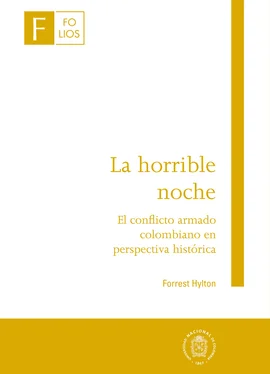Forrest Hylton La horrible noche - El conflicto armado colombiano en perspectiva histórica обложка книги