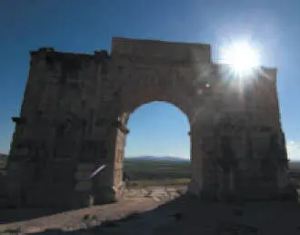 ma20048 ad Römische Ruinen von Volubilis 160 Das Staatsgebiet des heutigen - фото 60