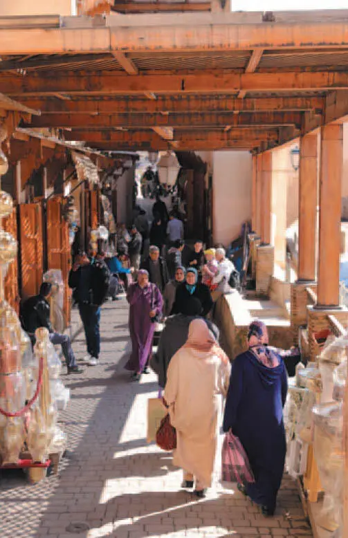 ma20041 ad In der Medina von Fès Fès elBali Kultur Galerie Mohamed - фото 705