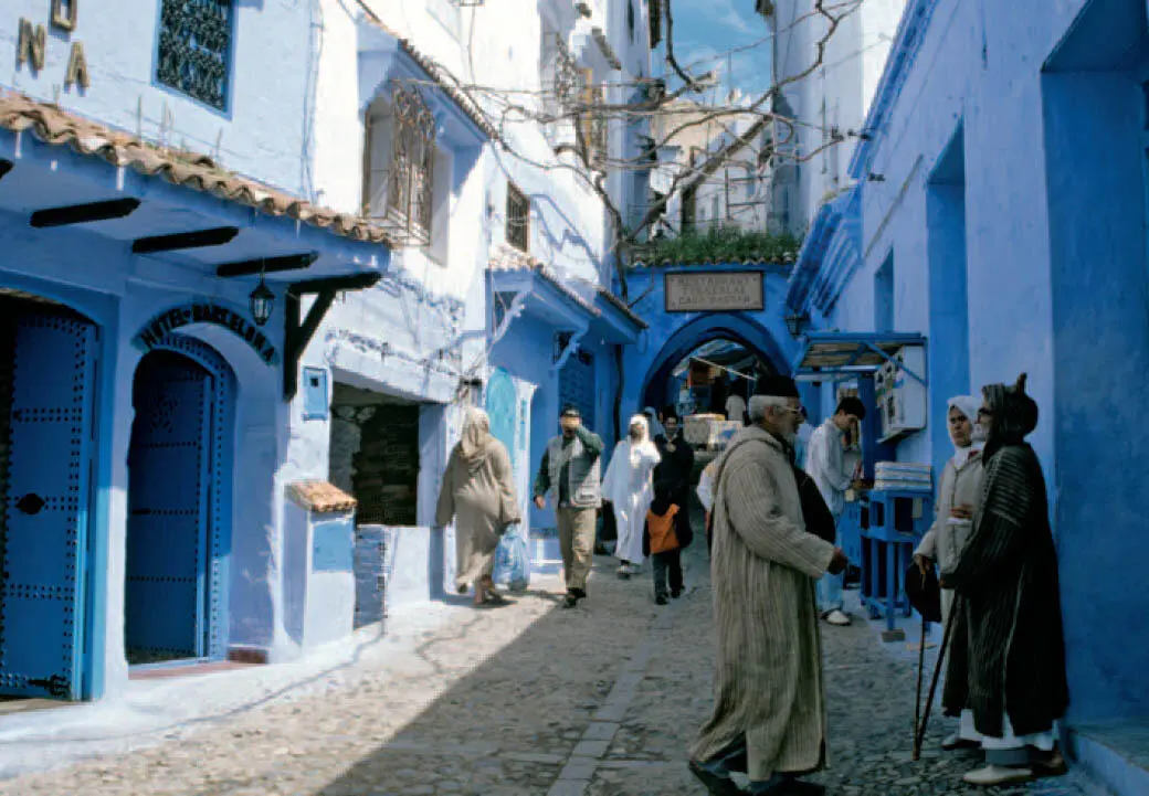 mst004 ad Chefchaouen ein bezauberndes Städtchen 12 Dar Terrae Av Hassan - фото 316
