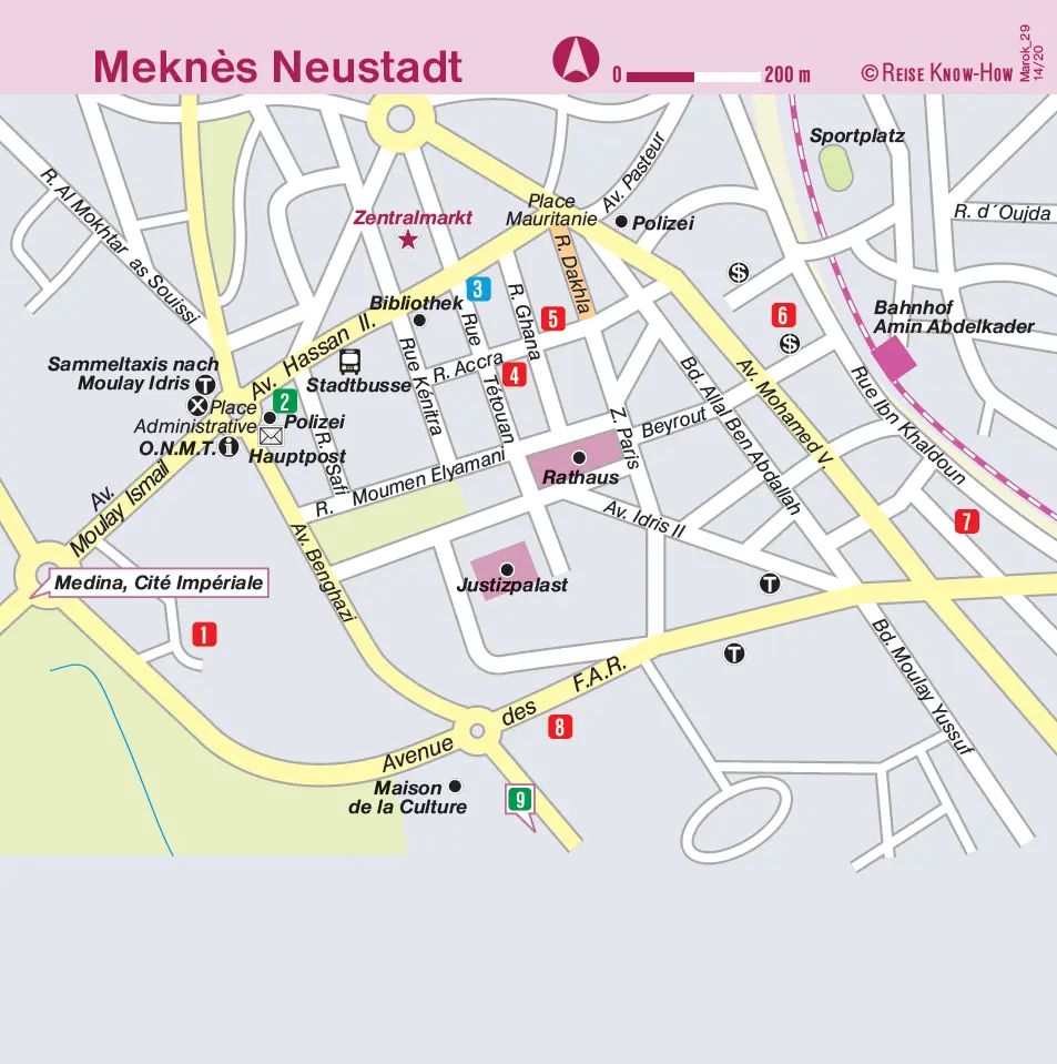 Übernachtung 1Ibis Meknès 4Palace 5Hôtel de Nice 6Majestic 7 - фото 562