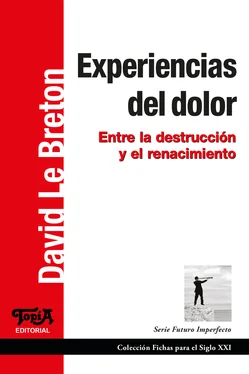 David Le Breton Experiencias del dolor обложка книги