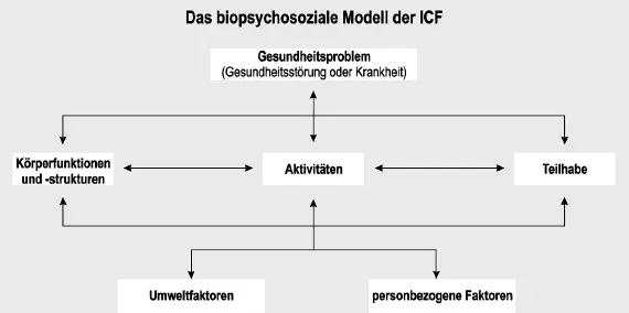 Abb 11 Das biopsychosoziale Modell der ICF aus DIMDI 2005 Copyright - фото 3