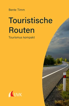 Bente Timm Touristische Routen обложка книги