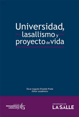 Óscar Augusto Elizalde Prada Universidad, lasallismo y proyecto de vida обложка книги