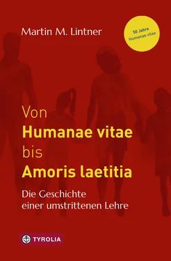 Martin M. Lintner Von Humanae vitae bis Amoris laetitia обложка книги