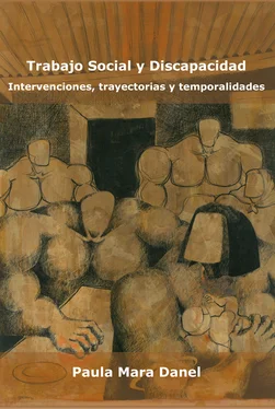 Paula Danel Trabajo Social y discapacidad обложка книги