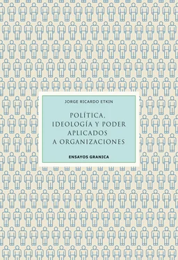 Jorge Etkin Política, ideología y poder aplicados a organizaciones обложка книги