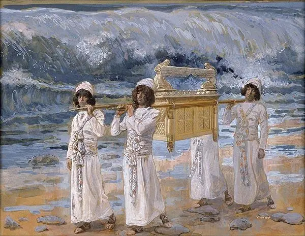 Рис 193 Ковчег останавливает воды Иордана Если взглянуть на данные события с - фото 193