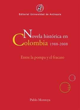 Pablo Montoya Novela histórica en Colombia, 1988-2008 обложка книги